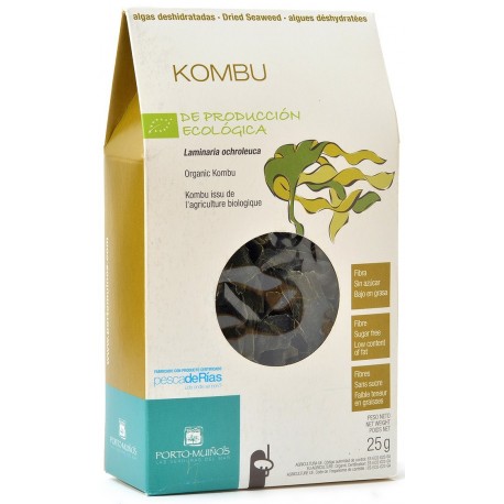 Alga Kombu en copos 25 gr Porto Muiños
