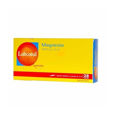 Labcatal    9   Magnesio   28   ampollas   de 2   ml