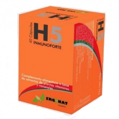 H5 Inmunoforte 40 cápsulas Ergonat