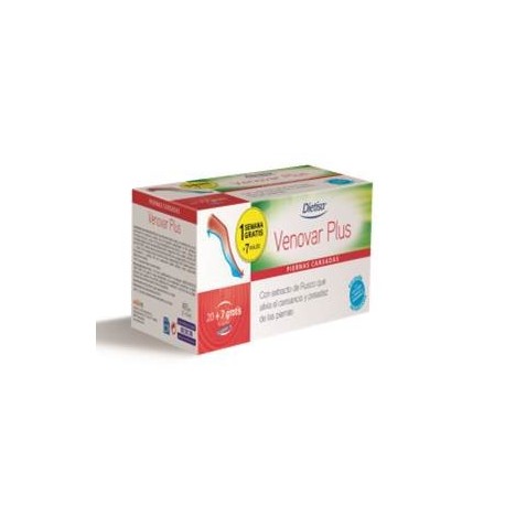 VENOVAR PLUS FÓRMULA REFORZADA 20 VIALES + 7 VIALES GRATIS DIETISA VENOVAR PLUS FÓRMULA REFORZADA 20 VIALES + 7 VIALES GRATIS DIETISA
