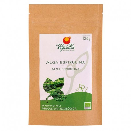 Alga Espirulina Polvo 125GR VEGETALIA Alga Espirulina Polvo 125GR VEGETALIA