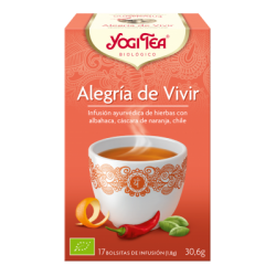 ALEGRÍA DE VIVIR 17 FILTROS YOGI TEA