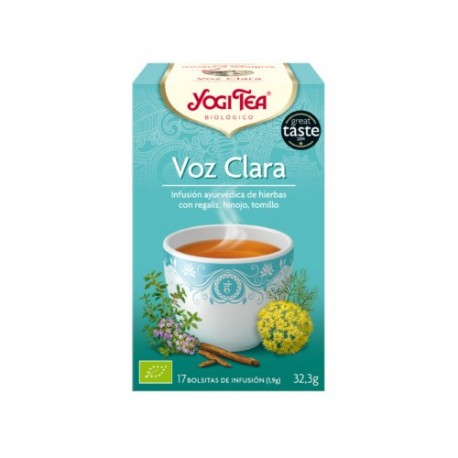 VOZ CLARA 17 FILTROS YOGI TEA VOZ CLARA 17 FILTROS YOGI TEA