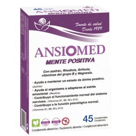 ANSIOMED MENTE POSITIVA 45 COMPRIMIDOS LABORATORIOS BIOSERUM