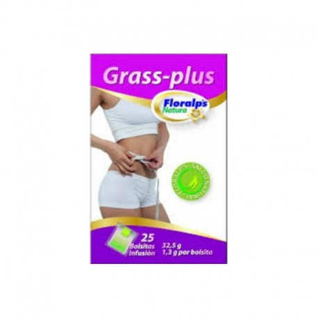 GRASS PLUS INFUSIÓN QUEMAGRASAS 25 INFUSIONES FLORALPS NATURA