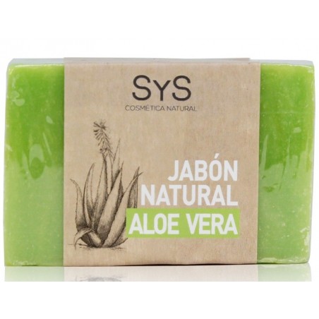 Jabón natural de Aloe Vera 100 gr Sys