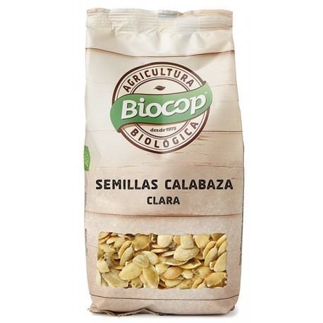SEMILLAS CALABAZA CLARAS ECO 500 GR BIOCOP SEMILLAS CALABAZA CLARAS ECO 500 GR BIOCOP