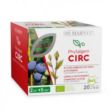PHYTAGEM CIRC CIRCULACIÓN 20 VIALES X 10 ML MARNYS PHYTAGEM CIRC CIRCULACIÓN 20 VIALES X 10 ML MARNYS