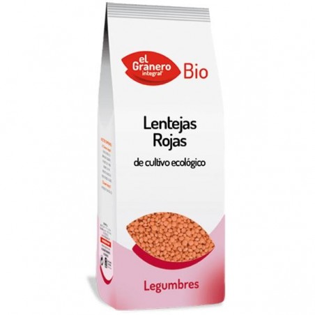 Lentejas Rojas 500gr  EL GRANERO