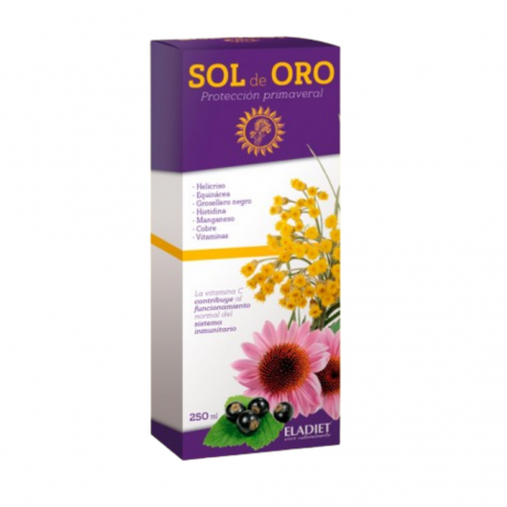 Sol De Oro Plus jarabe 250ML - ELADIET Sol De Oro Plus jarabe 250ML - ELADIET