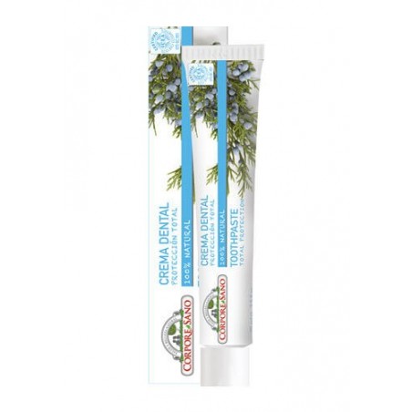 CREMA DENTAL PROTECCIÓN TOTAL 100 % NATURAL 75 ML CORPORE SANO