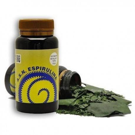Espirulina 100 Cápsulas A.S.N Espirulina 100 Cápsulas A.S.N