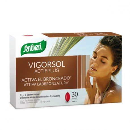 VIGORSOL ACTIFPLUS ACTIVA EL BRONCEADO 30 PERLAS SANTIVERI VIGORSOL ACTIFPLUS ACTIVA EL BRONCEADO 30 PERLAS SANTIVERI