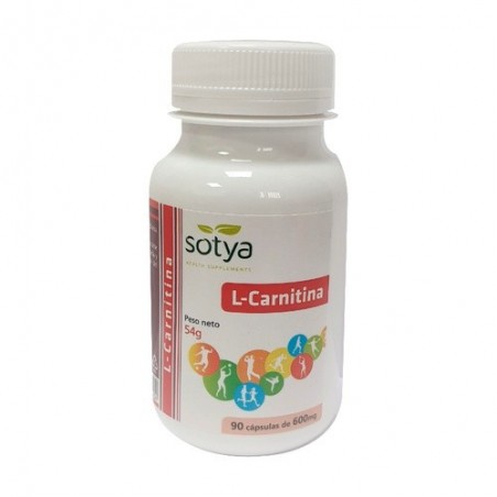 L-CARNITINA 90 CÁPSULAS DE 600 MG SOTYA
