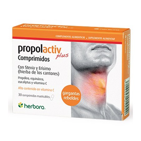 PROPOLACTIV PLUS 30 COMPRIMIDOS MASTICABLES HERBORA - 