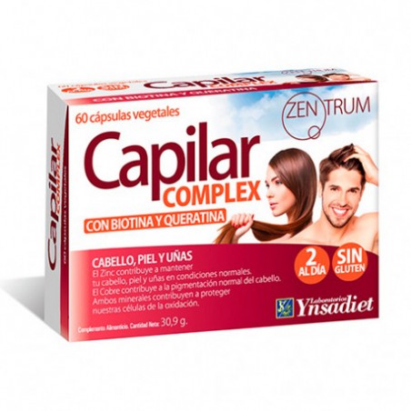 CAPILAR COMPLEX 60 CÁPSULAS ZEMTRUM - 