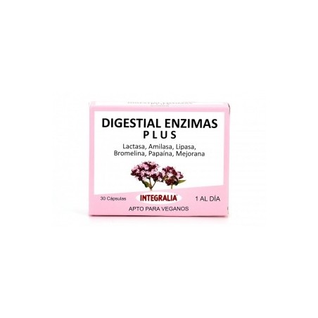 DIGESTIAL ENZIMAS PLUS 30 CÁPSULAS INTEGRALIA - 