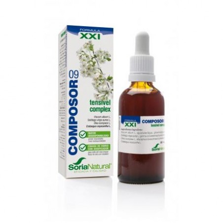 Composor 9  Tensivel Complex 50 ml  Soria Natural - 