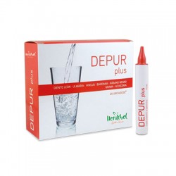 ¡OFERTA! DEPUR PLUS 24 AMPOLLAS X 10 ML HERDIBEL - 