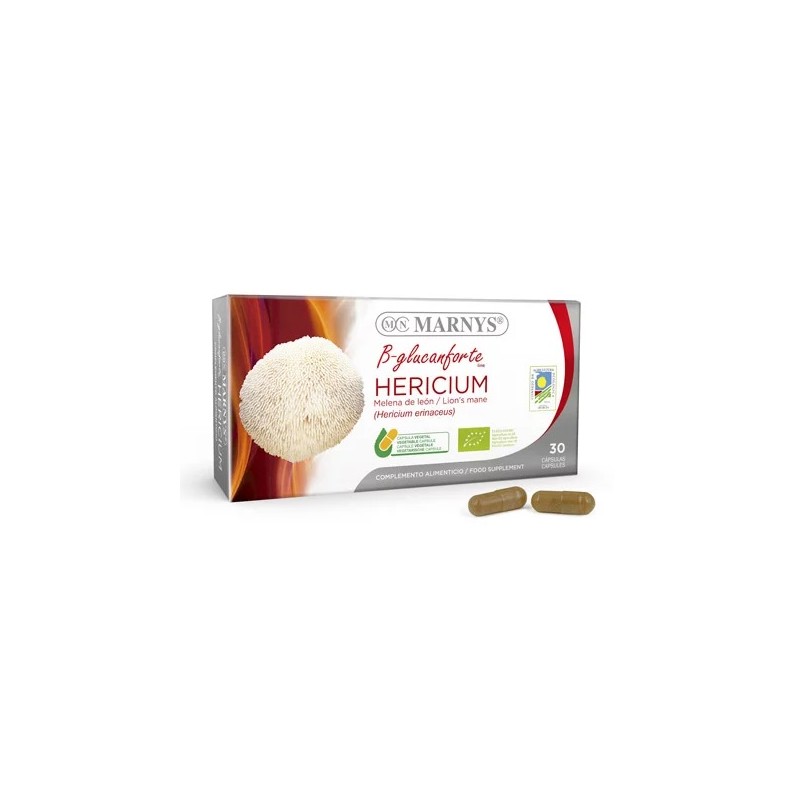 ¡OFERTA! HERICIUM B- GLUCANFORTE  30 CÁPSULAS  MARNYS - 
