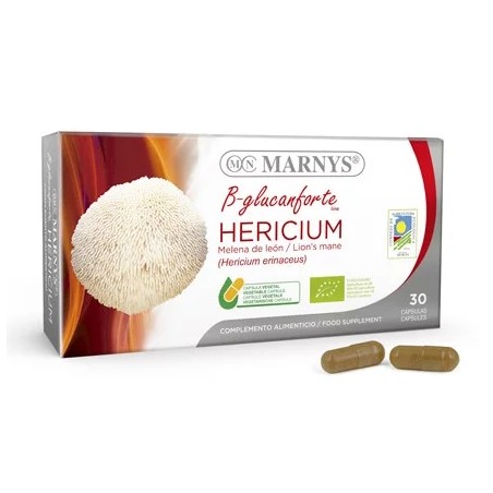 ¡OFERTA! HERICIUM B- GLUCANFORTE  30 CÁPSULAS  MARNYS - 