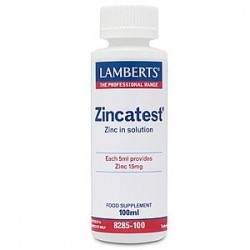 ¡NOVEDAD! ZINCATEST (ZINC) 100 ML LAMBERTS - 