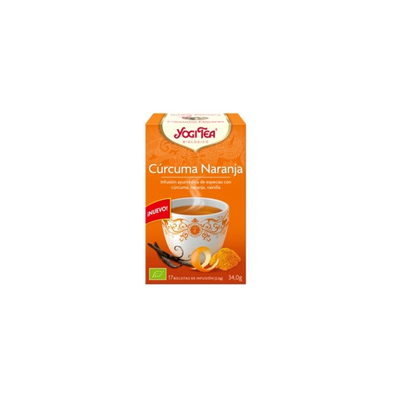 ¡NOVEDAD! CÚRCUMA NARANJA 17 INFUSIONES YOGITEA - ¡NOVEDAD! CÚRCUMA NARANJA 17 INFUSIONES YOGITEA -