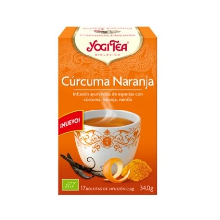 ¡NOVEDAD! CÚRCUMA NARANJA 17 INFUSIONES YOGITEA - 