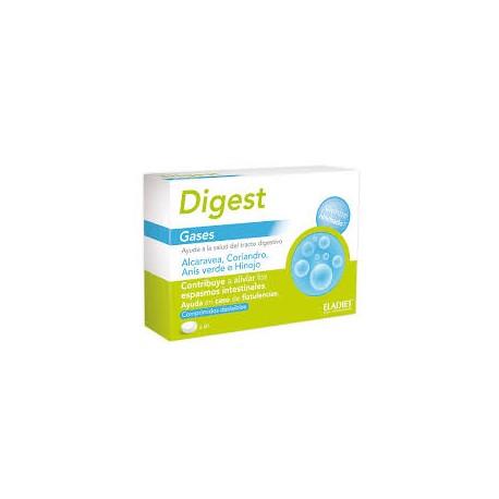 Digest Gases  60 Comprimidos   Eladiet