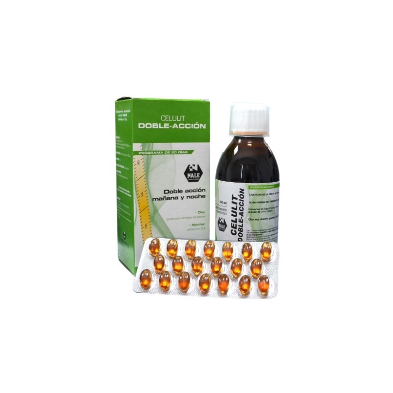 ¡OFERTA! CELULIT DOBLE ACCIÓN JARABE + PERLAS NALE - ¡OFERTA! CELULIT DOBLE ACCIÓN JARABE + PERLAS NALE -