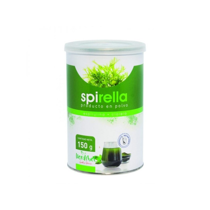 ¡OFERTA! SPIRELLA (ESPIRULINA+CHLORELLA) EN POLVO 150 GR HERDIBEL - ¡OFERTA! SPIRELLA (ESPIRULINA+CHLORELLA) EN POLVO 150 GR HERDIBEL -
