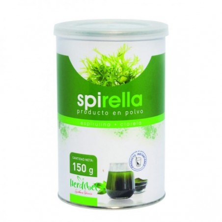 ¡OFERTA! SPIRELLA (ESPIRULINA+CHLORELLA) EN POLVO 150 GR HERDIBEL - 
