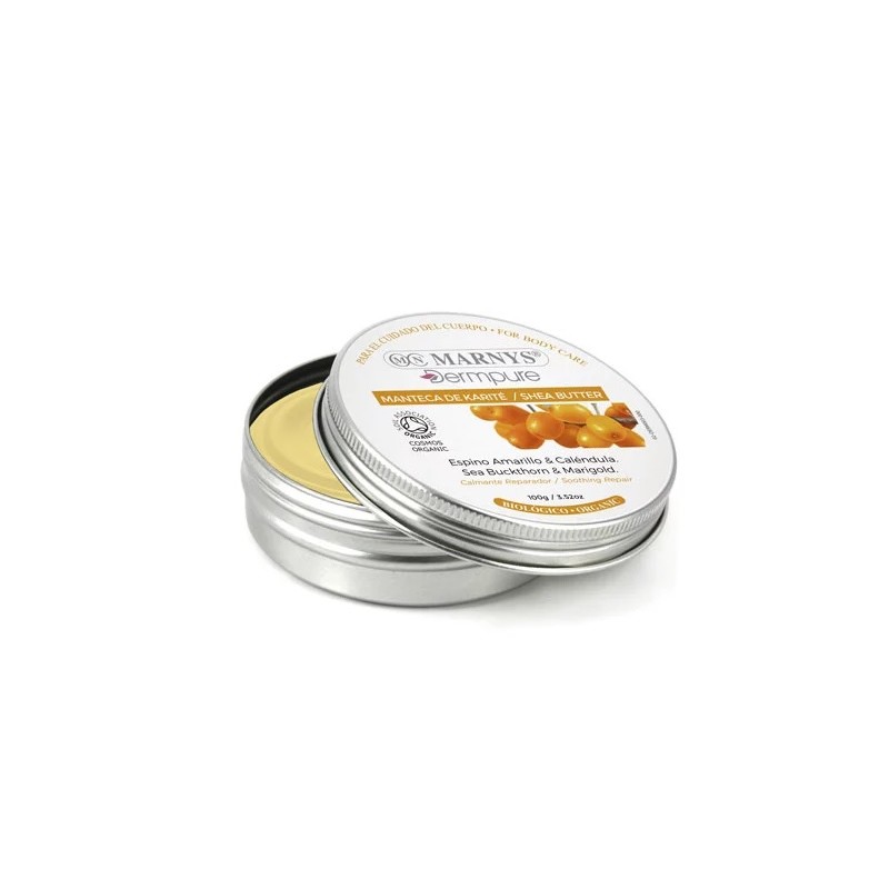 ¡OFERTA! MANTECA BIO DE KARITÉ, ESPINO AMARILLO Y CALÉNDULA 100 GR MARNYS - ¡OFERTA! MANTECA BIO DE KARITÉ, ESPINO AMARILLO Y CALÉNDULA 100 GR MARNYS -
