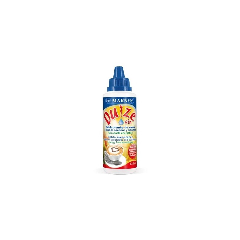 EDULCORANTE DULZE SIN 130 ML MARNYS - 
