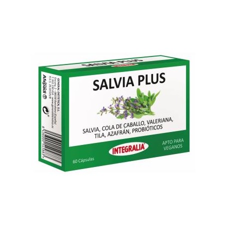 SALVIA PLUS  60 CÁPSULAS  INTEGRALIA - 