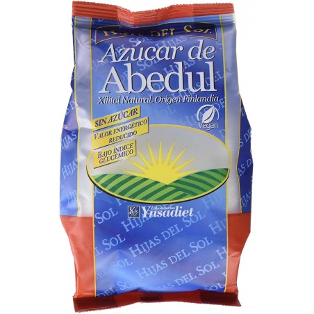 AZÚCAR DE ABEDUL XILITOL 500 GR HIJAS DEL SOL - 