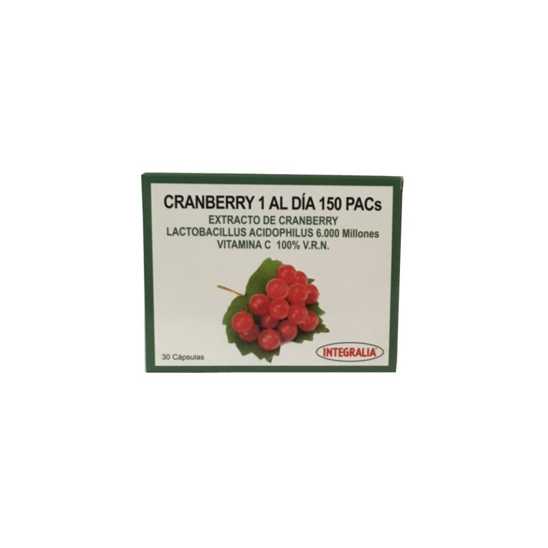 ¡OFERTA! CRANBERRY 150 PACS 30 CÁPSULAS INTEGRALIA - 