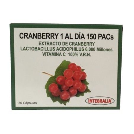 ¡OFERTA! CRANBERRY 150 PACS 30 CÁPSULAS INTEGRALIA - 