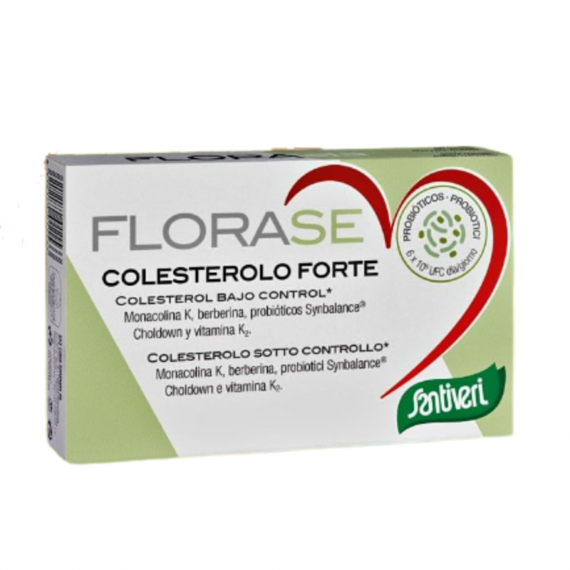 ¡OFERTA! FLORASE COLESTEROLO FORTE 40 CÁPSULAS SANTIVERI - ¡OFERTA! FLORASE COLESTEROLO FORTE 40 CÁPSULAS SANTIVERI -