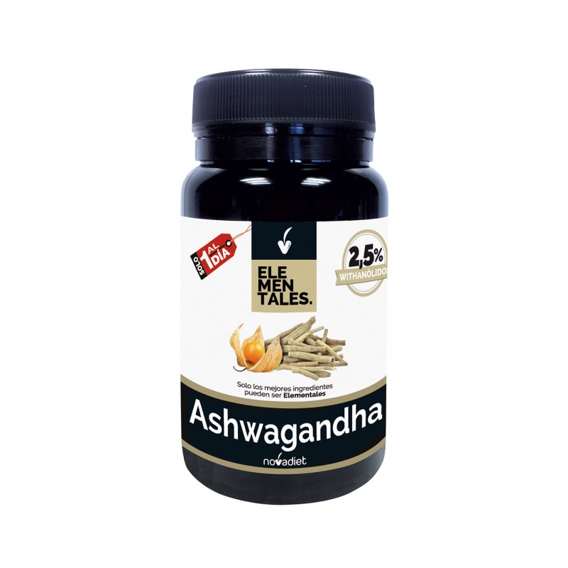 ASHWAGANDHA 30 CÁPSULAS NOVADIET - ASHWAGANDHA 30 CÁPSULAS NOVADIET -
