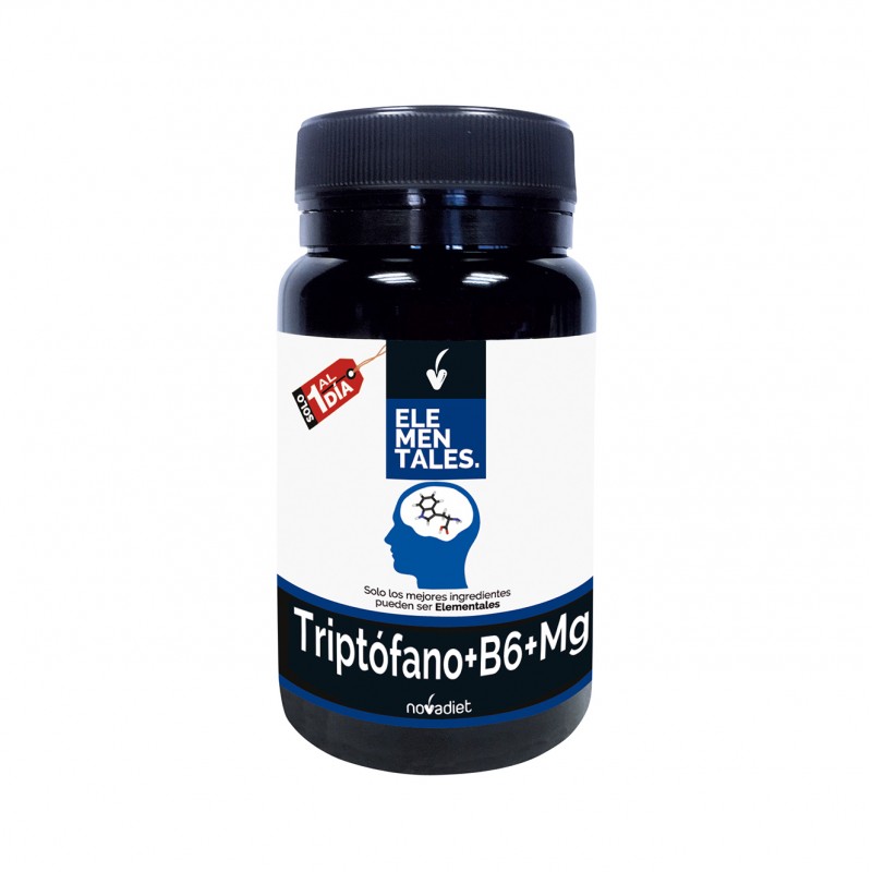 ¡OFERTA! TRIPTÓFANO + B6 + MAGNESIO 30 CÁPSULAS NOVADIET - ¡OFERTA! TRIPTÓFANO + B6 + MAGNESIO 30 CÁPSULAS NOVADIET -