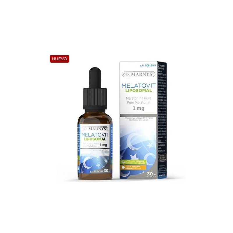 ¡OFERTA! MELATOVIT LIPOSOMAL 30 ML MARNYS - ¡OFERTA! MELATOVIT LIPOSOMAL 30 ML MARNYS -