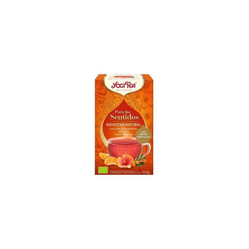 YOGI TEA BIENESTAR NATURAL para los sentidos - YOGI TEA BIENESTAR NATURAL para los sentidos -