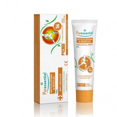 ¡OFERTA! GEL MÚSCULOS Y ARTICULACIONES 60 ML PURESSENTIEL - 