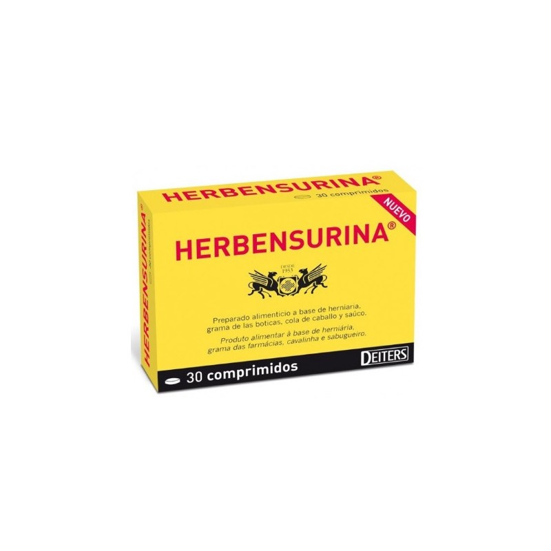 HERBENSURINA RENAL 30 COMPRIMIDOS DEITERS - HERBENSURINA RENAL 30 COMPRIMIDOS DEITERS -