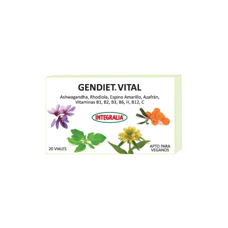 ¡OFERTA! GENDIET VITAL 20 VIALES INTEGRALIA - ¡OFERTA! GENDIET VITAL 20 VIALES INTEGRALIA -