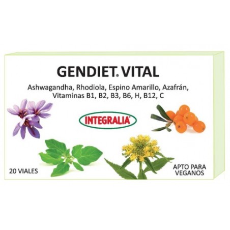 ¡OFERTA! GENDIET VITAL 20 VIALES INTEGRALIA - 