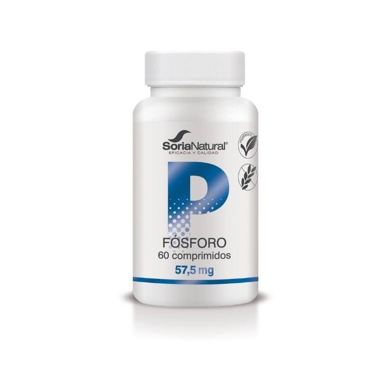 ¡OFERTA! FÓSFORO 60 COMPRIMIDOS SORIA NATURAL - ¡OFERTA! FÓSFORO 60 COMPRIMIDOS SORIA NATURAL -
