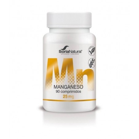 ¡OFERTA! MANGANESO 90 COMPRIMIDOS SORIA NATURAL - 