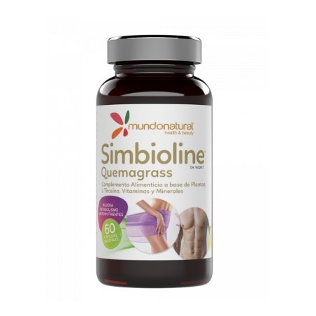 ¡OFERTA! SIMBIOLINE QUEMAGRASS 60 CÁPSULAS MUNDO NATURAL - 